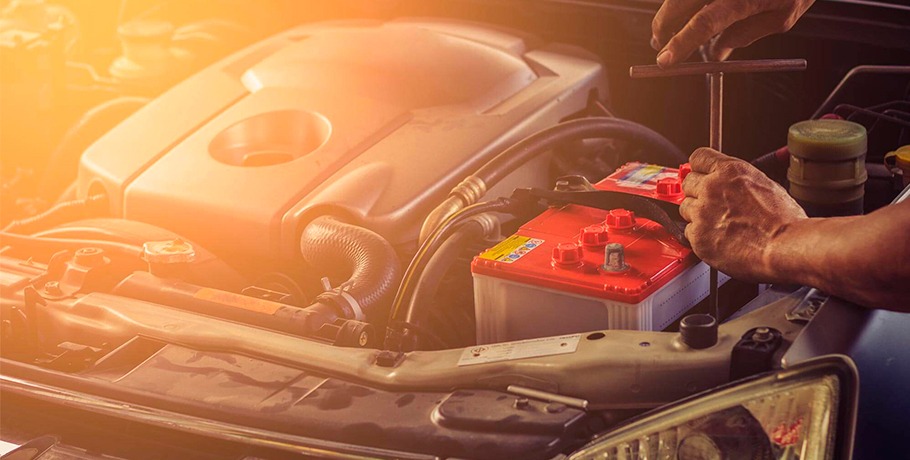 manutenção da bateria do seu carro